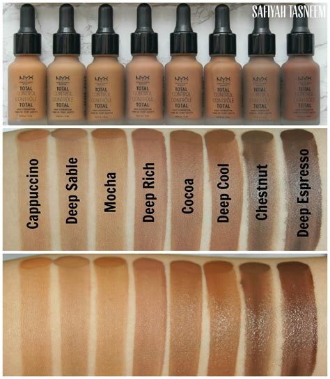 nyx total control foundation ingredients|NYX Total Control Drop Foundation .